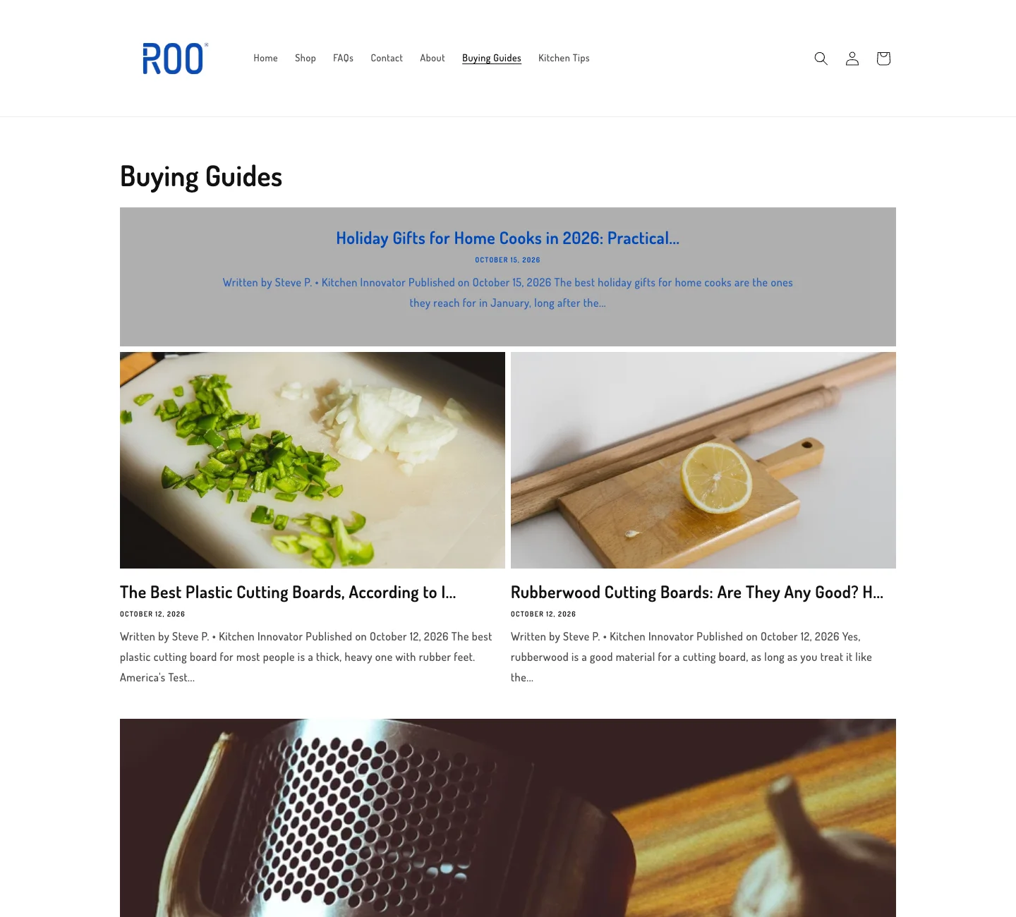 ROO buying guides